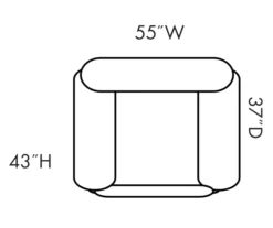 Stallion Brown Snuggle Up Recliner -Home Sale Store 810168898 5