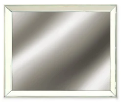 Silver Reflections Wall Mirror, (18" X 24")