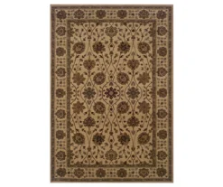 Welsh Beige Area Rug, (5' X 7'6")
