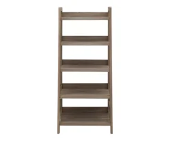 Margo Gray 5-Shelf Ladder Bookcase -Home Sale Store 810386286 A0 2