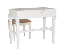 Martha Mirror Vanity Set With Stool 30 Martha Mirror Vanity Set With Stool -Home Sale Store 810389524 A0 4