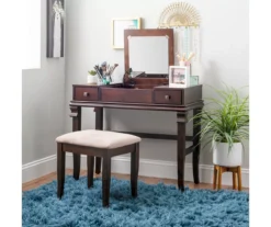 Martha Mirror Vanity Set With Stool 39 Martha Mirror Vanity Set With Stool -Home Sale Store 810389525 B0 11