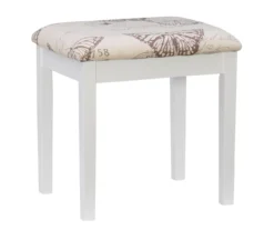 Butterfly Mirror Vanity Set With Stool -Home Sale Store 810389543 A0 5