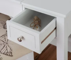 Butterfly Mirror Vanity Set With Stool -Home Sale Store 810389543 A8 9