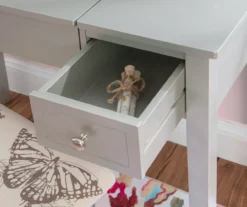 Butterfly Mirror Vanity Set With Stool -Home Sale Store 810389544 B0 3