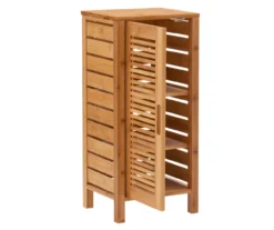 Pierce Bamboo Single Door Floor Cabinet -Home Sale Store 810389686 A0 3