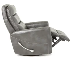 Real Living Bolero Faux Leather Swivel Glider Recliner -Home Sale Store 810394206 2