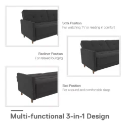 Ameriwood Avianna Coil Futon 35 Ameriwood Avianna Coil Futon -Home Sale Store 810405133 1