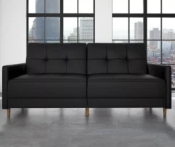 Ameriwood Avianna Faux Leather Coil Futon -Home Sale Store 810405140 4