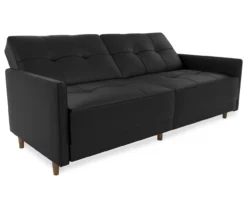Ameriwood Avianna Faux Leather Coil Futon -Home Sale Store 810405140 7
