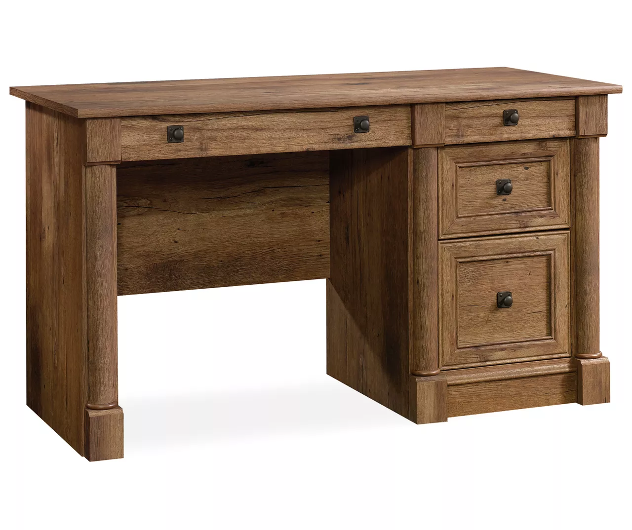 Vintage Oak Computer Desk 1 Vintage Oak Computer Desk