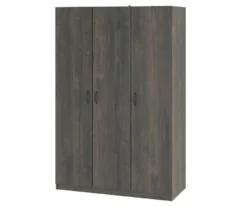 Rodeo Weathered Oak 3-Door Wardrobe 13 Rodeo Weathered Oak 3-Door Wardrobe -Home Sale Store 810409561 31
