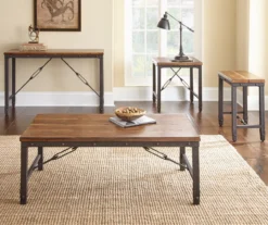 Ashford Wood & Metal End Table -Home Sale Store 810422850 810422851 810422924 810422925
