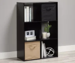Black Oak 6-Cube Storage Organizer -Home Sale Store 810435811 7