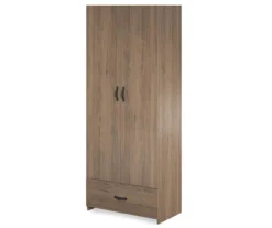 Salinas Rustic Oak Storage Cabinet -Home Sale Store 810448555 3