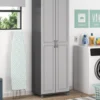 Evolution Ross 24" Gray Storage Cabinet
