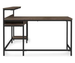 Arlenbry Gray L-Shaped Corner Desk -Home Sale Store 810485152 4