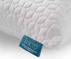 Fiber & Shredded Memory Foam Pillow With Zippered Inner Cover, 2-Pack -Home Sale Store 810490764 810490765 810490766 810490767 810490768 810490769 5