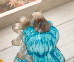 Blue Speckled Glass Gourd -Home Sale Store 810491580 A0 4