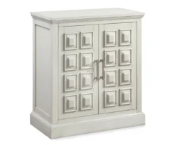 Hailey White 2-Door Accent Cabinet