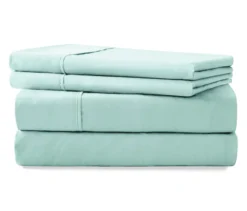 Mint 4-Piece Microfiber Full Sheet Set
