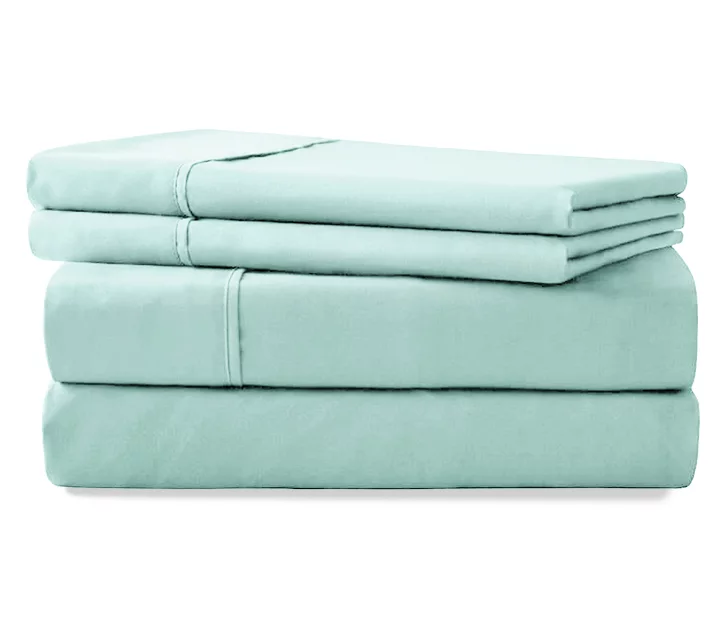 Real Living Mint Microfiber Sheet Set 2 Real Living Mint Microfiber Sheet Set - Image 2