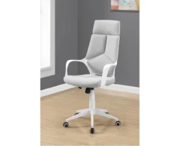 White & Gray Executive Office Chair -Home Sale Store 810512972 1