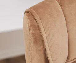 Hannah Beige Microfiber Office Chair -Home Sale Store 810513511 4 1