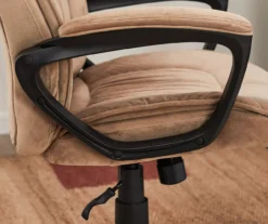 Hannah Beige Microfiber Office Chair -Home Sale Store 810513511 6 1