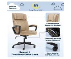 Serta Hannah Office Chair -Home Sale Store 810513511 A0 2