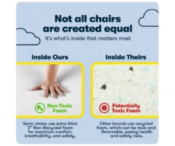 Hannah Beige Microfiber Office Chair -Home Sale Store 810513511 A0 4 1