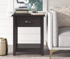 Baily Black Nightstand -Home Sale Store 810513516 3