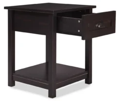 Baily Black Nightstand -Home Sale Store 810513516 5