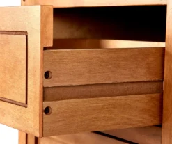 Alcott Light Brown Side Table With Drawer 24 Alcott Light Brown Side Table With Drawer -Home Sale Store 810513518 7