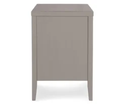 Gray Finley Wood 3-Drawer Nightstand -Home Sale Store 810513522 10