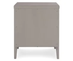 Gray Finley Wood 3-Drawer Nightstand -Home Sale Store 810513522 11