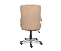 Fawn Tan Linen Executive Office Chair 12 Fawn Tan Linen Executive Office Chair -Home Sale Store 810513549 7