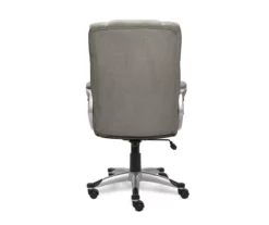 Glacial Gray Linen Executive Office Chair 12 Glacial Gray Linen Executive Office Chair -Home Sale Store 810513550 7