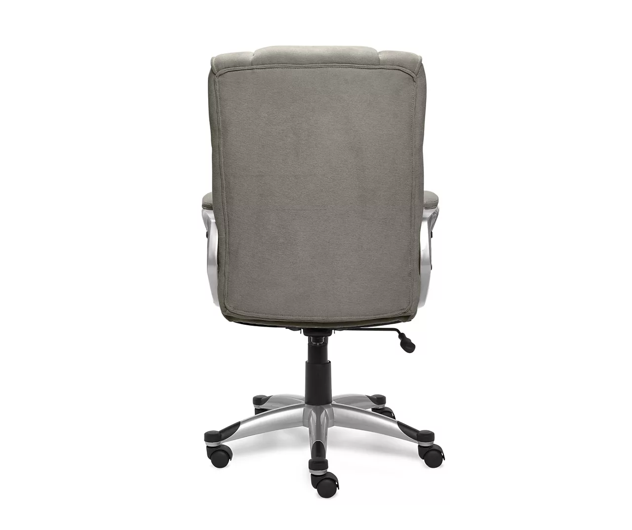Glacial Gray Linen Executive Office Chair 5 Glacial Gray Linen Executive Office Chair - Image 5
