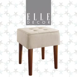 Aria Tufted Stool -Home Sale Store 810513575
