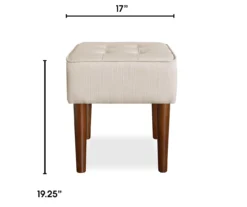 Aria Tufted Stool -Home Sale Store 810513575 3