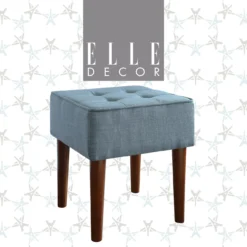 Aria Tufted Stool -Home Sale Store 810513577