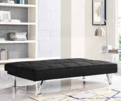 Corey Black Convertible Sofa -Home Sale Store 810514243 3