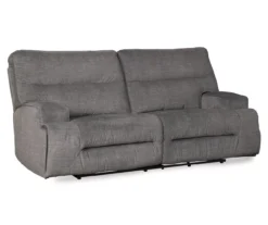 Coombs Charcoal Reclining Sofa -Home Sale Store 810519707 1
