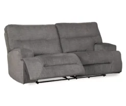 Coombs Charcoal Reclining Sofa -Home Sale Store 810519707 2