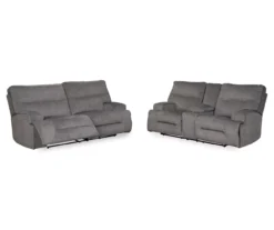 Coombs Charcoal Reclining Sofa -Home Sale Store 810519707 810519691 1