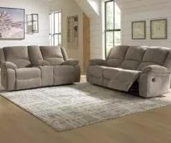 Draycoll Pewter Power Reclining Console Loveseat 6 Draycoll Pewter Power Reclining Console Loveseat -Home Sale Store 810519718 810519715 1