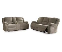 Draycoll Pewter Power Reclining Console Loveseat 7 Draycoll Pewter Power Reclining Console Loveseat -Home Sale Store 810519718 810519715