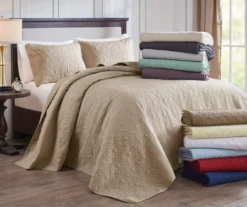 Vancouver Cream Twin 2-Piece Bedspread Set 21 Vancouver Cream Twin 2-Piece Bedspread Set -Home Sale Store 810523205 810523207 810523242 810523252 9