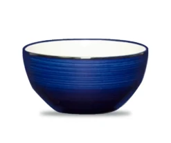 Evolution Hand Painted Navy 20-Piece Dinnerware Set -Home Sale Store 810526265 5